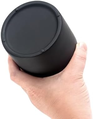 Modern Matte Ceramic Toothbrush Holder Black