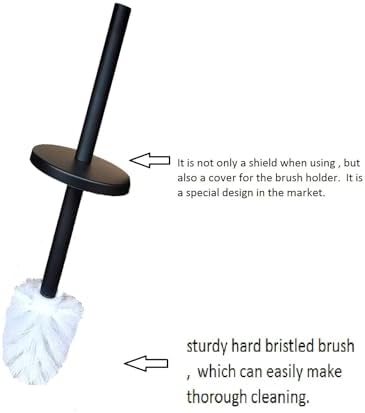 WENDIN Space Aluminium Toilet Brush with Holder