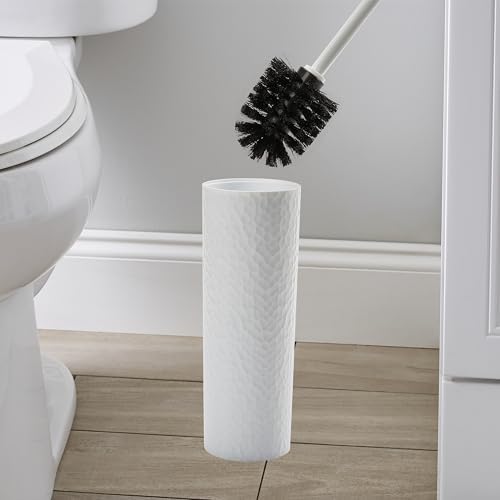 Bath Bliss 4 Piece Black Toilet Brush Set