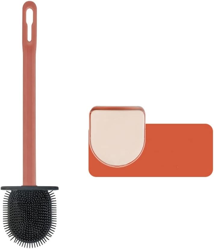 WC Accessories Brush Head No Dead Angle TPR Toilet Brush