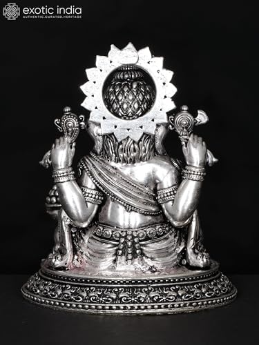 Small Superfine Lord Ganesha Brass Statue for Home or Office