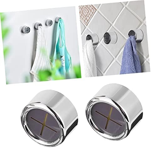3pcs Self-Adhesive Towel Holder with Punch Design