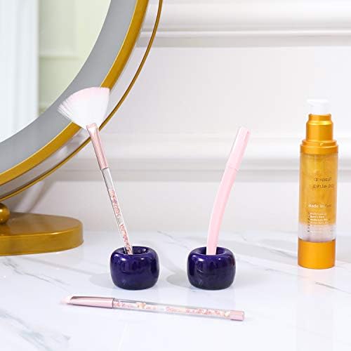 Airmoon Mini Ceramics Toothbrush Holder Pack of 2