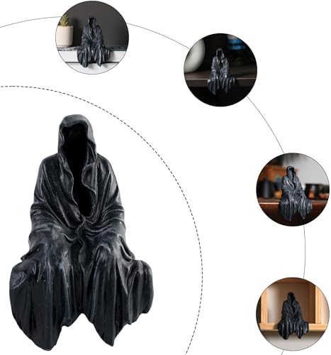 Tabletop Gothic Figurine Grim Reaper Statue - 59 Inch