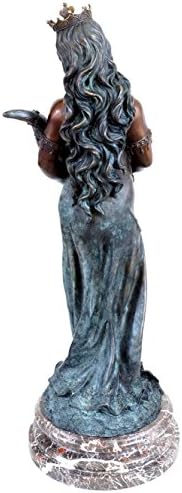 Kunst Ambiente Large Bronze Goddess of Luck Statue
