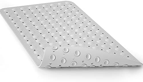 JOYCANO Natural Rubber Bath Mat 28x16 Non Slip