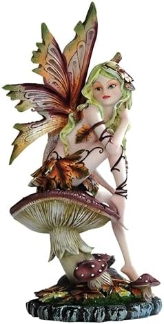 ICE ARMOR 8 Inch Brown Butterfly Wings Fantasy Figurine
