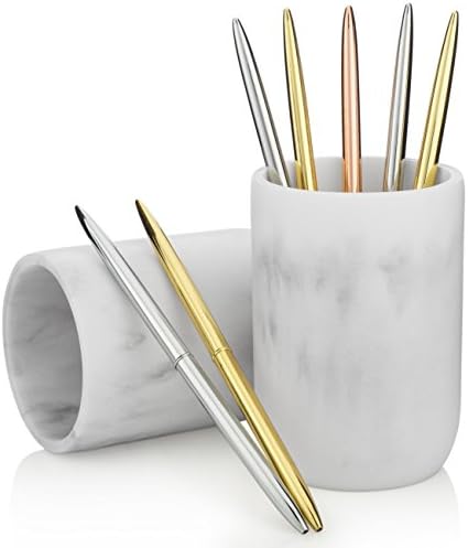 Essentra Home Blanc White Tumbler Bathroom Holder
