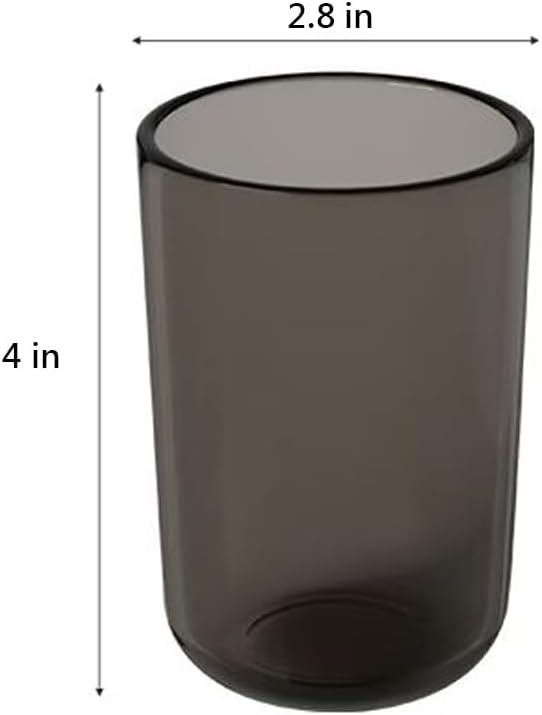 Translucent Cup Set of 2 - Reusable Bath Tumbler