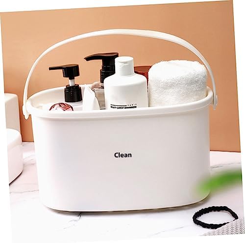 PRETYZOOM 1Pc Plastic Shower Basket Organizer for Bathroom Kitchen and Hotel