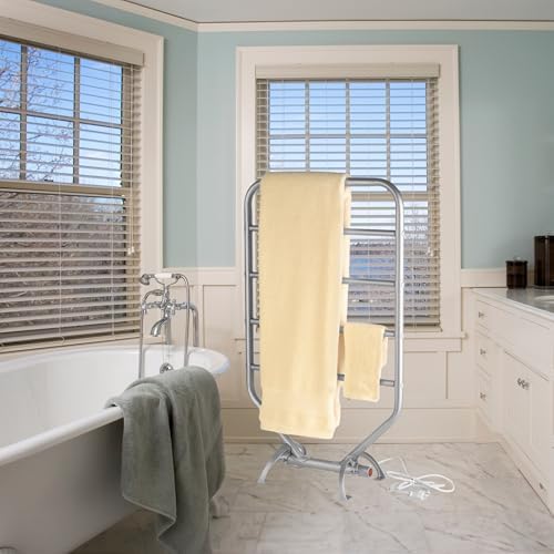 Warmrails Traditional Towel Warmer 34-Inch Chrome Frame