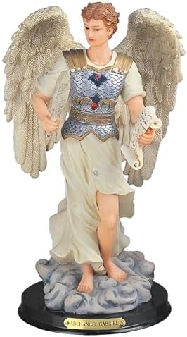 ICE ARMOR Archangel Gabriel 12 Inch Statue Figurine