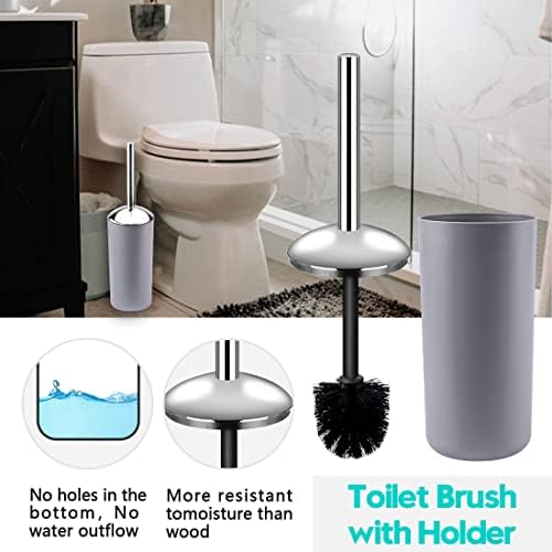 Papillon 6 Piece Bathroom Accessory Set Gray