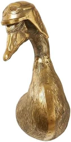 Maytopia 3D Resin Animal Head Wall Sculpture Duck
