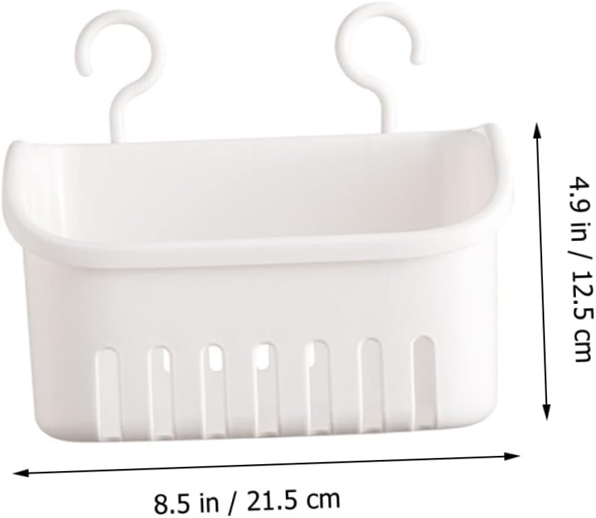 Multi-Function Wall Shower Basket for Toiletries and Kitchen Storage