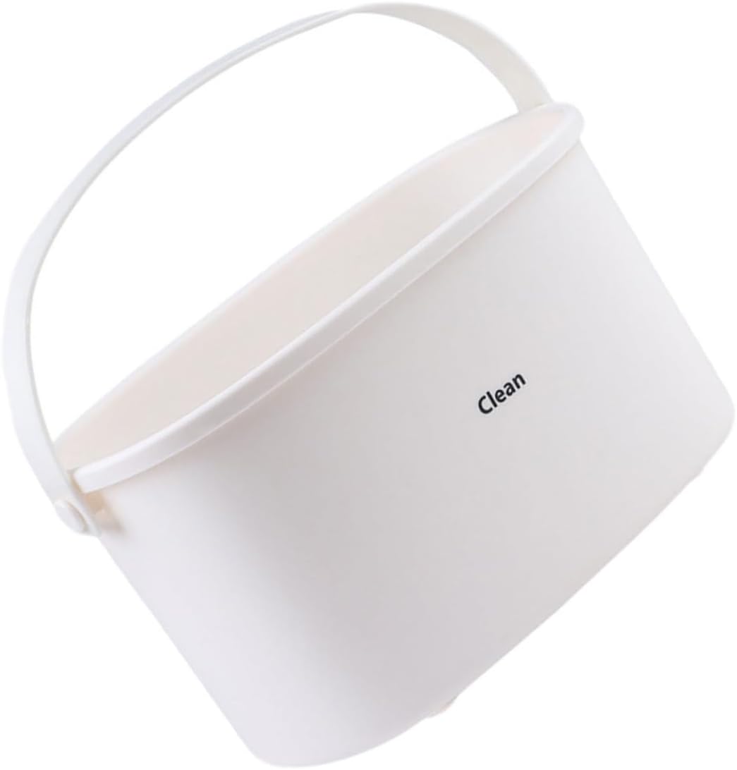 1Pc Portable Plastic Bathing Basket with Efficient Drain