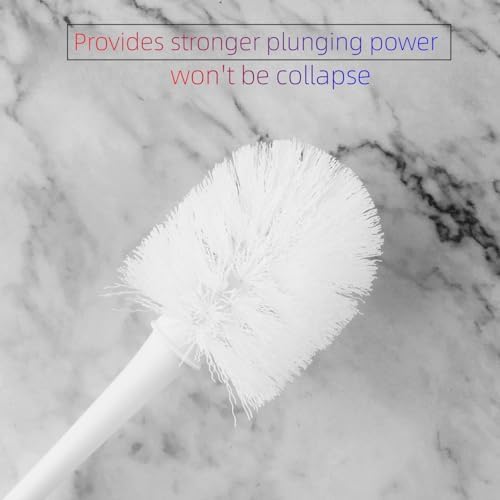 Supercap Toilet Brush Plunger Set with Holder