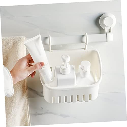 Multi-Function Wall Shower Basket for Toiletries and Kitchen Storage