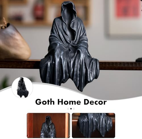 Tabletop Gothic Figurine Grim Reaper Statue - 59 Inch