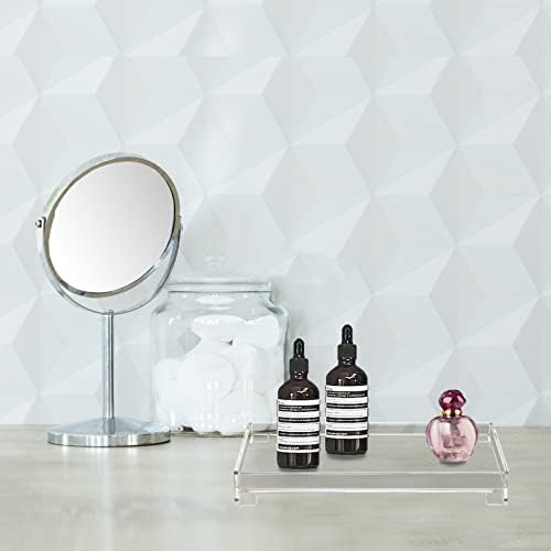 DELIPPLY Vanity Bathroom Tray Organizer Storage