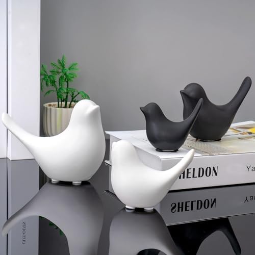 FANTESTICRYAN White Blessing Birds Statue Home Decor