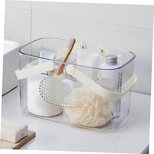 Whale Shaped Plastic Bathroom Basket with Handle