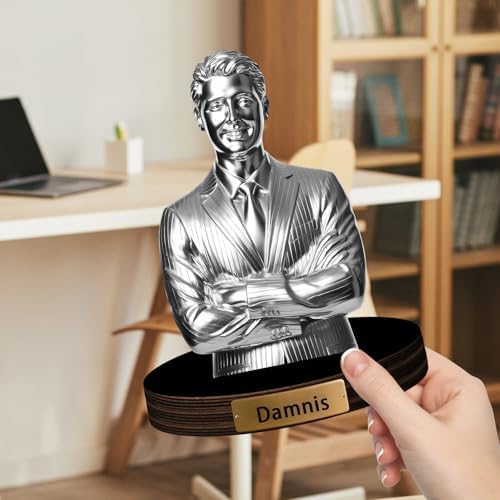 Personalized Photo Statue Plaque Desktop Decor Sign