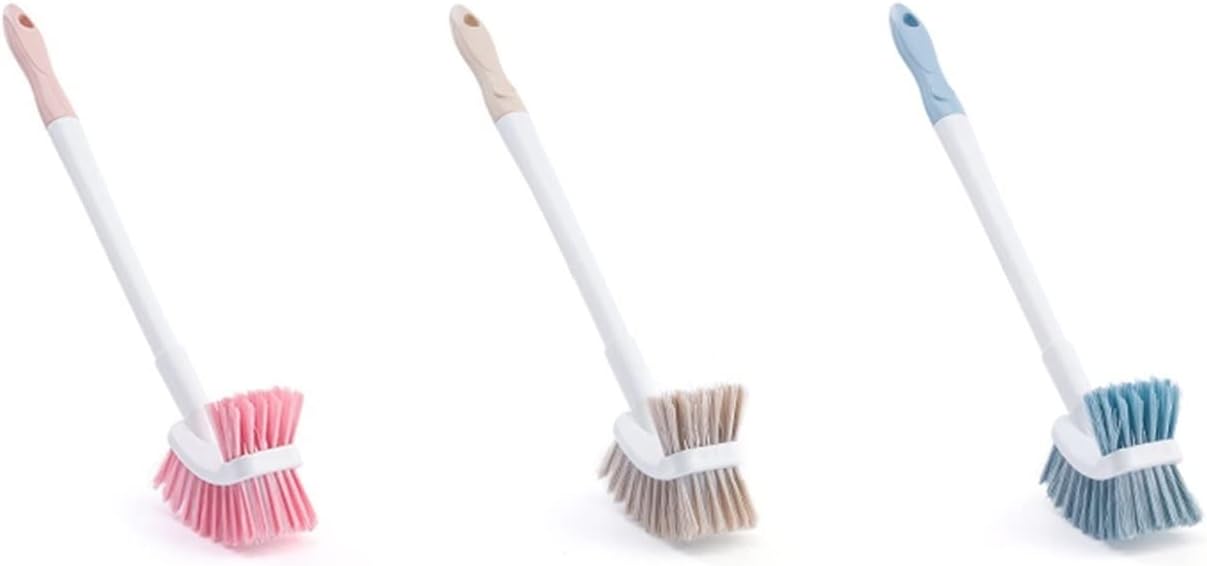 Stylish Toilet Brush with Holder and Hanging Design