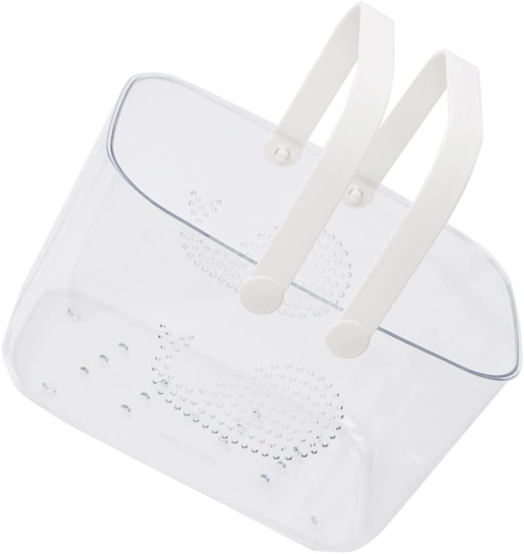 HEALLILY Portable Plastic Shower Basket with Handle