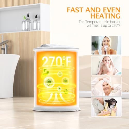 Luxury Hot Towel Warmer with LED Display and 24-Hour Delay