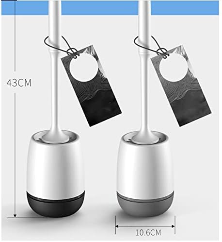 Eco-Friendly TPR Toilet Brush with Wall or Floor Mount