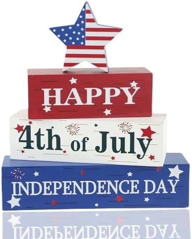 Laoone 4th of July Patriotic Decorations Set