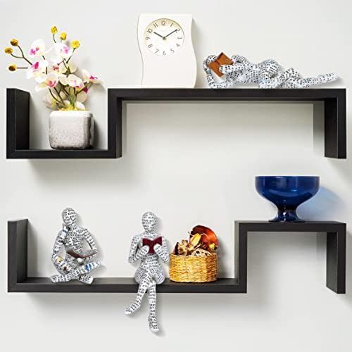 3 Pcs Pulp Reading Women Figurine Decor Set
