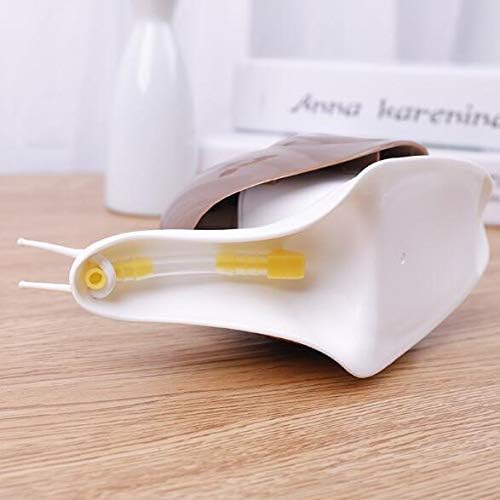 Cute Snail Soap Dispenser for Kitchen Bathroom Black