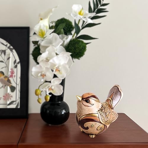 Handcrafted Bird Statue Decor for Home Office Shelf Decor
