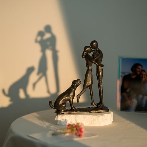 Sziqiqi 6th Anniversary Couple Love Sculpture