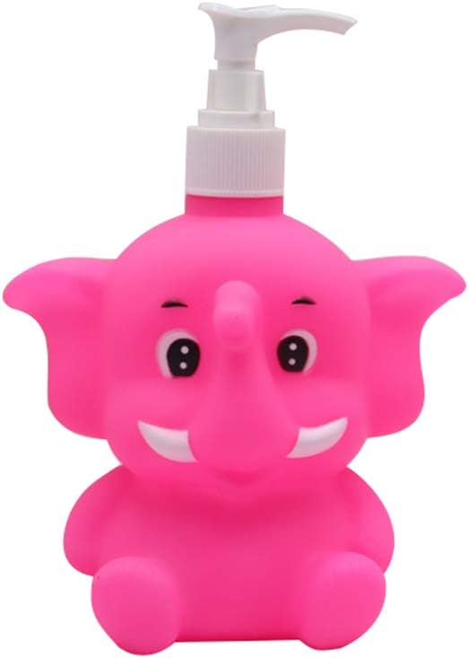 Hyever Cute Cartoon Elephant Animal Soap Pump Dispenser
