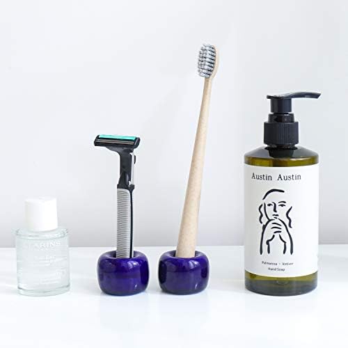 Airmoon Mini Ceramics Toothbrush Holder Pack of 2