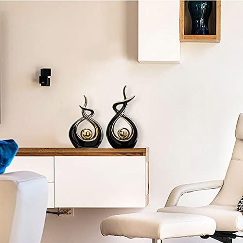 Norrclp Ceramic Abstract Art Statue for Home Decor