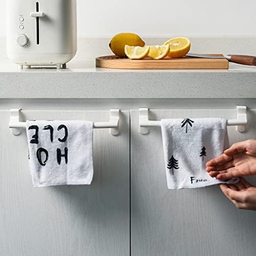 ABS Towel Rack for Cabinet Door - No Tools Installation