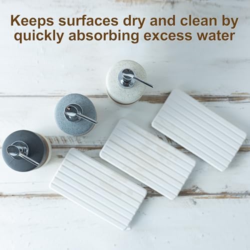 Cormomu Ceramic Soap Dispenser Set 2 Pack