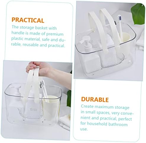 ULTECHNOVO Shower Basket Organizer with Handle