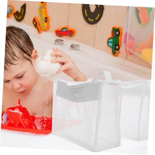 Mobestech Hanging Bath Toy Net for Quick Dry Storage 1