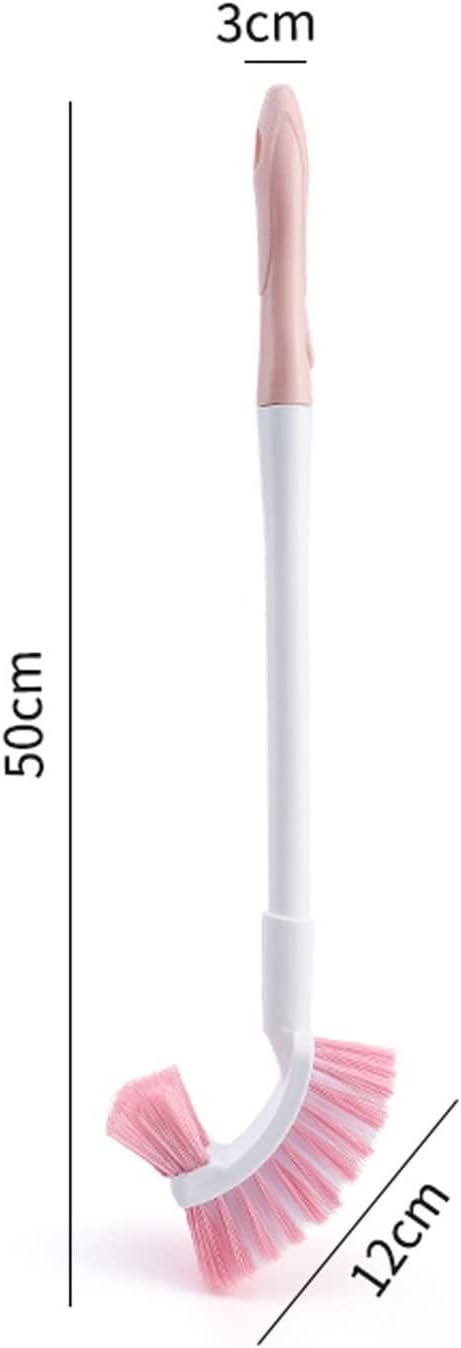 Stylish Toilet Brush with Holder and Hanging Design