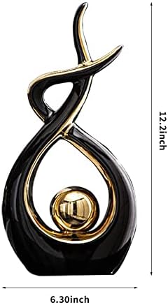 Norrclp Abstract Art Ceramic Statue Table Decor