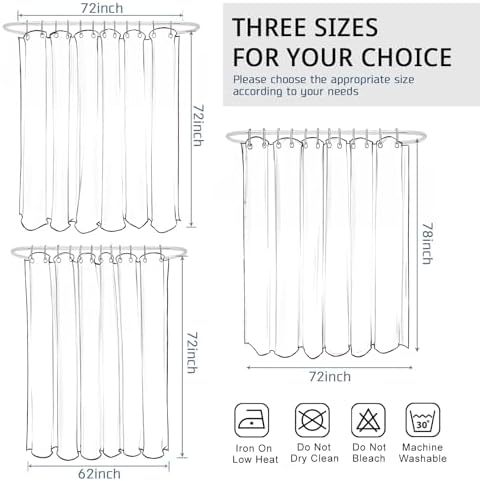 Fall Cute Kid Shower Curtain Set 72 Inch Beige