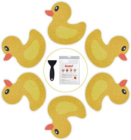 Secopad Non-Slip Bathtub Stickers with Duck Decal