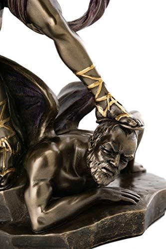 Top Collection Archangel St Michael Statue - 145 Inch Cold-Cast Bronze