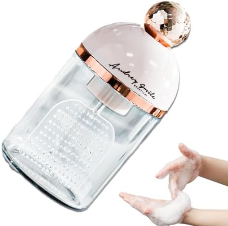 Touchless Dish Soap Dispenser with LED Light and Foaming Feature Pink