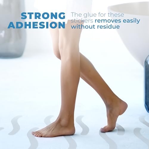 Clear Bloom Anti-Slip Shower Stickers 24 PCS